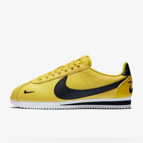 Nike Classic Cortez Premium Yellow Blazing Sun Mens Size 8.5 - Picture 11 of 15